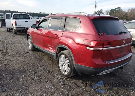 2019 Volkswagen Atlas 3.6L V6 Se W/Technology z USA, uszkodzony, nr VIN 1V2WR2CA1KC526654